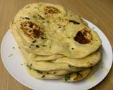 A picture of step 6 of Naan Bread.