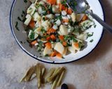 Une image de l'étape 3 de Salade Composée de Pommes de Terre et Carottes.