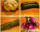 Foto del passaggio 1 della ricetta Zuppa Zucchine e Cavolfiore
