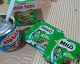 Foto langkah ke 1 dari resep Milo dinosaur.