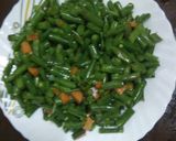 A picture of step 3 of Green beans #authormarathon#.