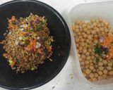 Foto del paso 1 de la receta: Hamburguesas de lentejas y de garbanzos