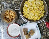 Hình bước làm 2 của món Sữa đậu nành + đậu phộng rang🥜🥜🥜🍶🍶🍶