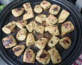 A picture of step 4 of Malai Soya Chaap.