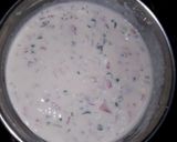 A picture of step 2 of Uttapam.