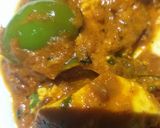 A picture of step 5 of Kadhai paneer.