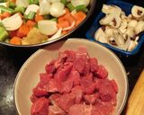 A picture of step 1 of Classic Northern Beef Stew.