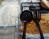 Foto del paso 4 de la receta: Merluza Romana y curry, chips y alioli