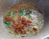 A picture of step 3 of Veggie Coconut Suji Upma.