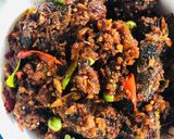 รูปขั้นตอนการทำที่ 3 ของ ผัดเผ็ดปลาดุก