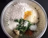 A picture of step 1 of Methi Muthiya.