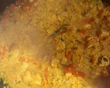 Foto del paso 4 de la receta: Un arroz, mil ideas: 🥘 Arroz amarillo con pollo, queso y perejil súper cremoso