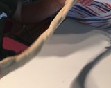 A picture of step 6 of Açma (soft rolled bread).