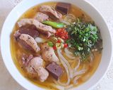 Hình bước làm 8 của món Bánh canh vịt Quảng Trị
