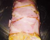 Foto del paso 4 de la receta: Rollos de pollo rellenos y envuelto con tocineta