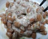 รูปขั้นตอนการทำที่ 1 ของ กระเจี๊ยบเขียวลวกกับนัตโตะ (Natto & Okra)