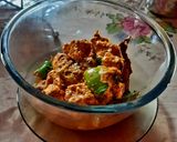 A picture of step 3 of Satvik Kadai Paneer.