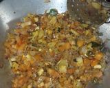 A picture of step 4 of Veg Salted Vermicelli.