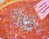 Foto langkah ke 3 dari resep Baked Macaroni Marinara Sauce & Bechamel - Saus Tomat.