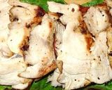A picture of step 4 of Grilled Chicken Thigh Sandwich with Smoked Bacon on Italian Bread.