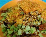 A picture of step 4 of Vegetables Dum Biryani.