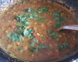 A picture of step 1 of Mexican khakhra chat.