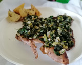 Foto del paso 6 de la receta: Filete al perejil con papas rústicas