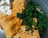 Foto del paso 3 de la receta: Nuggets de pollo y espinacas