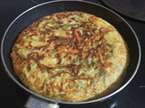 Tortilla de judías verdes y zanahoria