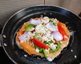 पास्ता पिज़्ज़ा (Pasta Pizza recipe in hindi) रेसिपी चरण 4 फोटो