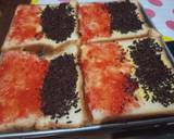 Cara Membuat Roti panggang oven strawberry coklat 2