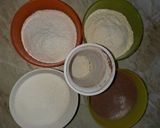 Kakaós-kókuszos kevert, nutellás mascarpone krémmel recept fázis 2 fotója