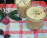 A picture of step 5 of Litchi & Mango Smoothie.