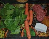 Three coloured Borek recipe step 1 photo