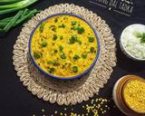 A picture of step 12 of Spring Onion Moong Dal Tadka (Rich In Protein).