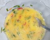 Foto langkah ke 2 dari resep Roti Panggang isi Omlet telur.