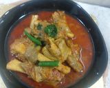 A picture of step 4 of Trotter curry.
