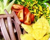 Hình bước làm 1 của món Canh Chua Cá Úc Nấu Bông Điên Điển