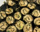 Foto langkah ke 7 dari resep Nori Chicken Roulade Bites.