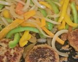 A picture of step 11 of Tawa kebabs.