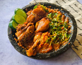 Foto langkah ke 5 dari resep Ayam Gepuk Sambal Kemangi.