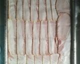 Baconba tekert, sajttal töltött fasírt recept fázis 5 fotója