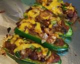 A picture of step 5 of Chili Cheese Stuffed Jalapenos.