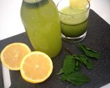 A picture of step 3 of Mint Margarita.