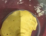 A picture of step 1 of Chora Fari Fafra (savoury snack).