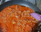 Foto del paso 2 de la receta: RICA SALSA CON TROZOS DE CARNE 😋😋