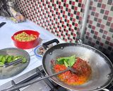 Foto langkah ke 2 dari resep Balado Kentang Ampela Cabe Gendot.