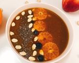 Hình bước làm 3 của món 🥬🍓🍍🥝Sinh tố từ Kale, kiwi, quýt, dứa, cà chua, dâu tây