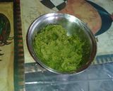 A picture of step 1 of Matar kachori.