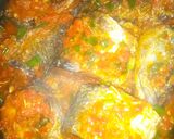 A picture of step 5 of Peppered fish.